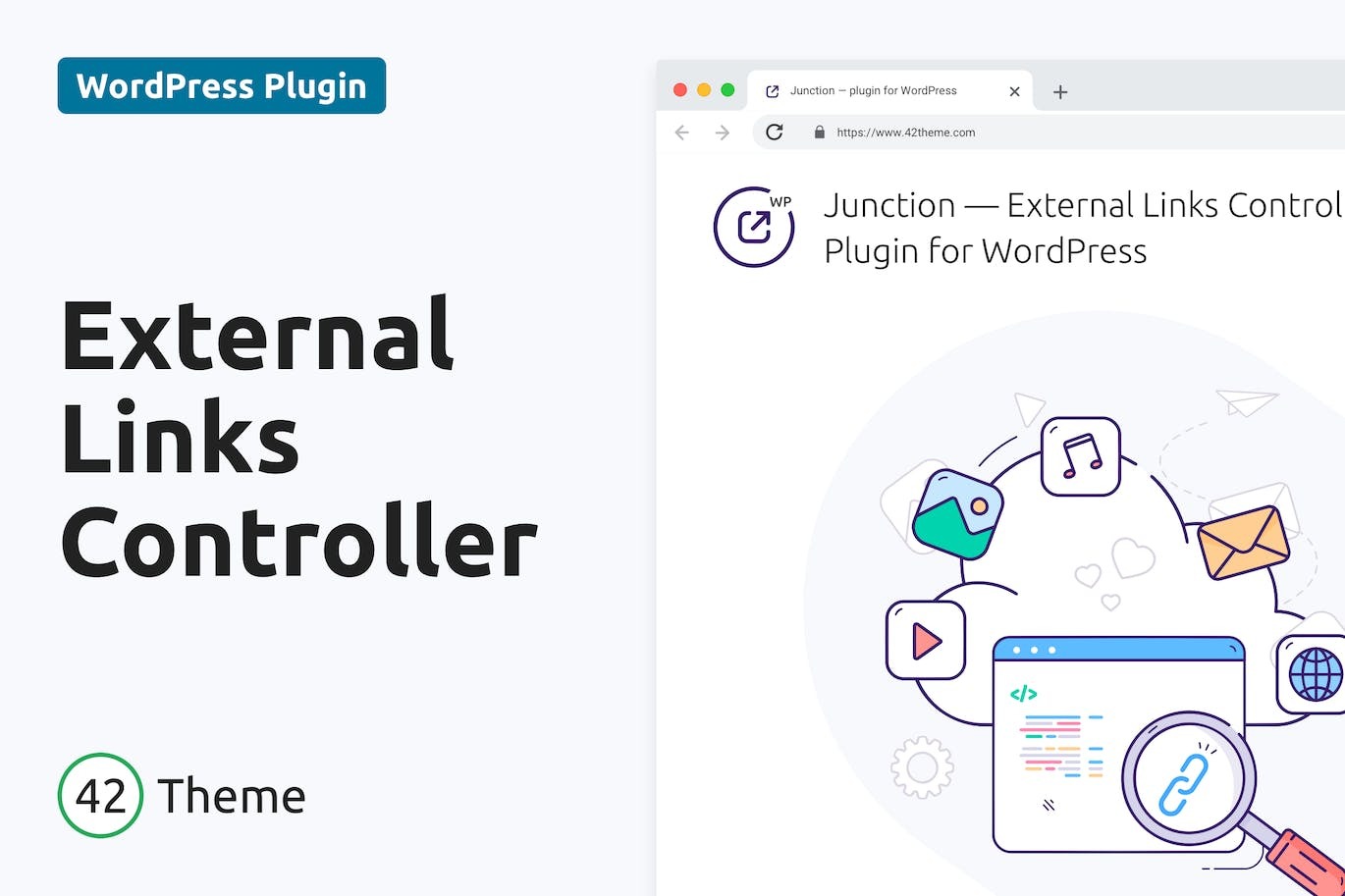 Junction — External Links Controller for WordPress